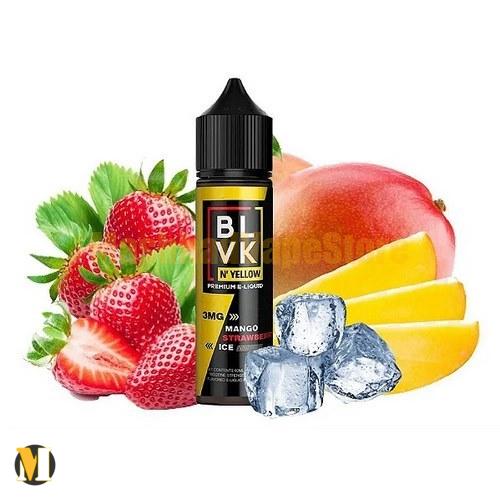 BLVK N Yellow Mango Strawberry Ice E-Liquid 60ml (1) جویس انبه توت فرنگی یخ بی ال وی کی <br><span>Blvk N Yellow Mango Strawberry Ice 60ml</span> - Image 2