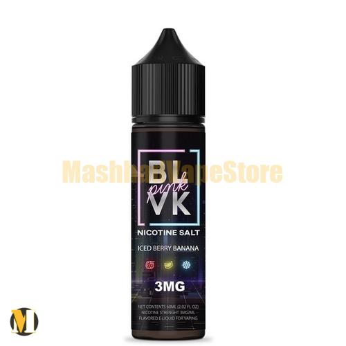 BLVK Pink Iced Berry Banana E-Liquid 60ml (2) جویس توت فرنگی موز یخ بی ال وی کی <br><span>BLVK Pink Iced Berry Banana 60ml</span> - Image 2