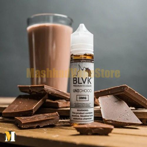 BLVK Uni Choco E-Liquid 60ml (3) جویس شیر شکلات بی ال وی کی <br><span>Blvk Uni Choco 60ml</span> - Image 2