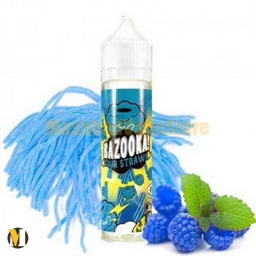 Bazooka Sour Straws Blue Raspberry Ice 60ml (3) جویس تمشک آبی یخ بازوکا <br><span>Bazooka Sour Straws Blue Raspberry Ice 60ml</span> - Image 3