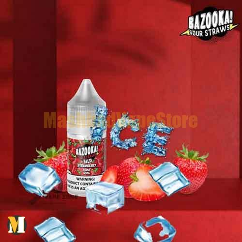 Bazooka Strawberry Ice SaltNic 30ml سالت توت فرنگی یخ بازوکا <br><span>Bazooka Strawberry Ice SaltNic 30ml</span> - Image 1