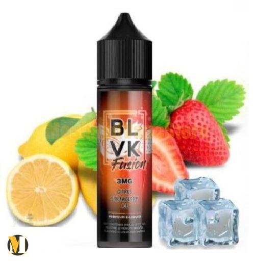 Blvk Fusion Citrus Strawberry Ice 60ml (1) جویس مرکبات توت فرنگی یخ بی ال وی کی <br><span>Blvk Fusion Citrus Strawberry Ice 60ml</span> - Image 1