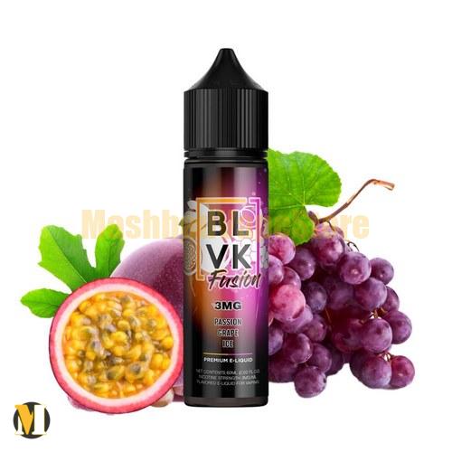 Blvk Fusion Passion Grape Ice E-Liquid 60ml (1) جویس پشن فروت انگور یخ بی ال وی کی <br><span>Blvk Fusion Passion Grape Ice 60ml</span> - Image 1
