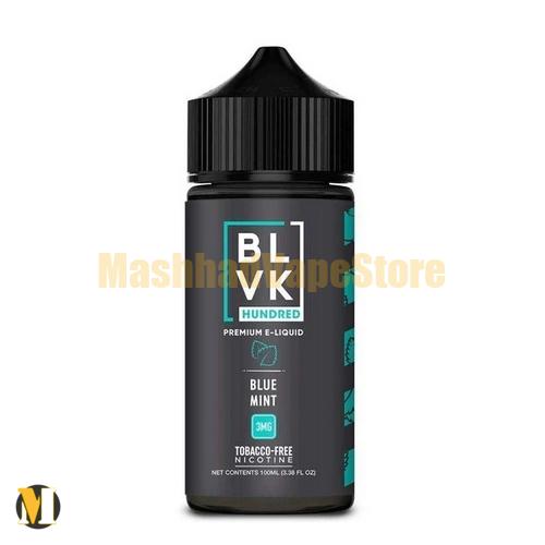 Blvk Hundred Blue Mint E-Liquid 100ml (2) جویس نعنا بی ال وی کی <br><span>Blvk Hundred Blue Mint 100ml</span> - Image 3