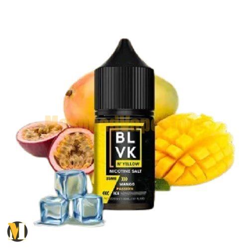 Blvk N’ Yellow Mango Passion Ice SaltNic 30ml (1) سالت انبه پشن یخ بی ال وی کی <br><span>Blvk N’ Yellow Mango Passion Ice SaltNic 30ml</span> - Image 1