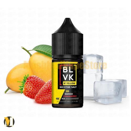 Blvk N’ Yellow Mango Strawberry Ice SaltNic 30ml (2) سالت انبه توت فرنگی یخ بی ال وی کی <br><span>Blvk N’ Yellow Mango Strawberry Ice SaltNic 30ml</span> - Image 1