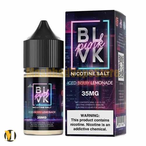 Blvk Pink Iced Berry Lemonade SaltNic 30ml (2) سالت توت فرنگی لیموناد یخ بی ال وی کی <br><span>Blvk Pink Iced Berry Lemonade SaltNic 30ml</span> - Image 2