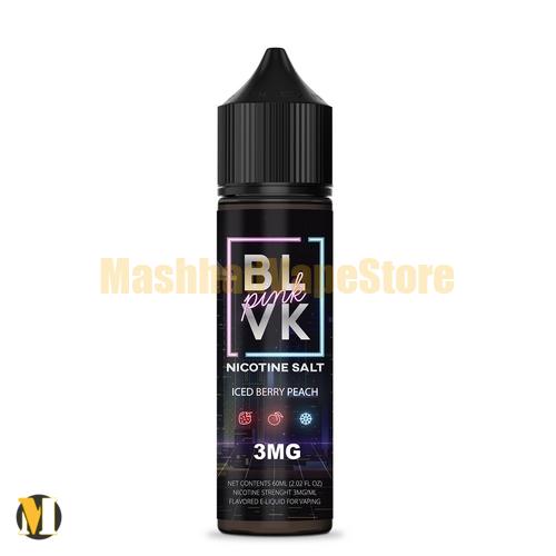 Blvk Pink Iced Berry Peach E-Liquid 60ml (2) جویس توت فرنگی هلو یخ بی ال وی کی <br><span>Blvk Pink Iced Berry Peach 60ml</span> - Image 2