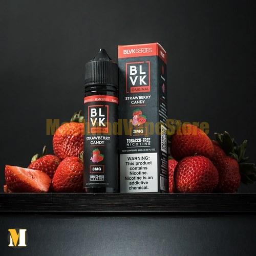 Blvk Strawberry Candy E-Liquid 60ml (2) جویس آب نبات توت فرنگی بی ال وی کی <br><span>Blvk Strawberry Candy 60ml</span> - Image 2
