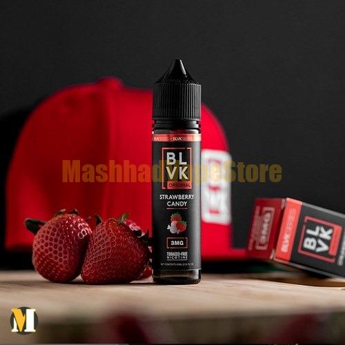 Blvk Strawberry Candy E-Liquid 60ml (3) جویس آب نبات توت فرنگی بی ال وی کی <br><span>Blvk Strawberry Candy 60ml</span> - Image 3