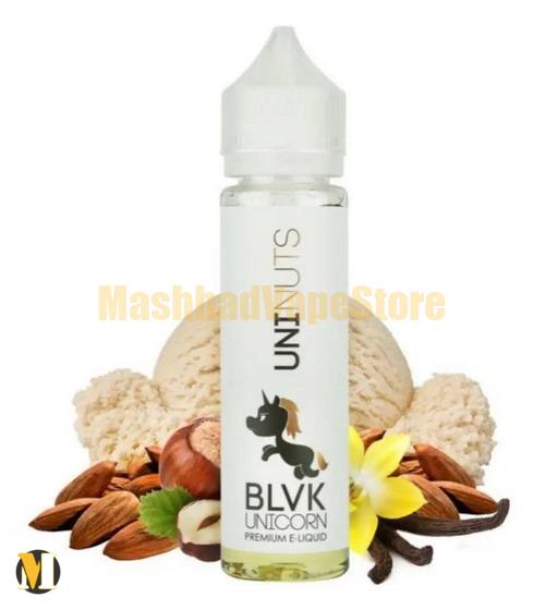 Blvk UniNuts E-juice 60ml (1) جویس بستنی وانیلی فندق بادام بی ال وی کی <br><span>Blvk UniNuts 60ml</span> - Image 1