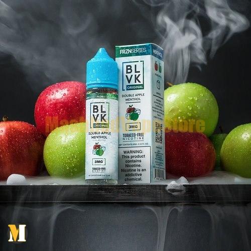 Blvk Unicorn Frzn Double Apple E-Liquid 60ml (3) جویس دو سیب یخ بی ال وی کی <br><span>Blvk Unicorn Frzn Double Apple 60ml</span> - Image 2