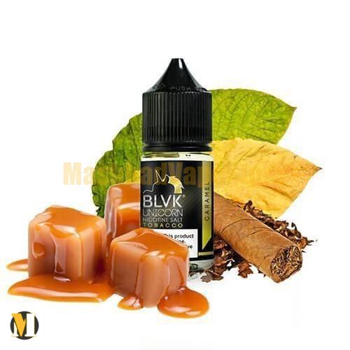 Blvk Unicorn Nicotin Salt Vanilla Caramel Tobacco 30ml (1) سالت کارامل تنباکو بی ال وی کی <br><span>Blvk Unicorn Nicotin Salt Vanilla Caramel Tobacco 30ml</span> - Image 1