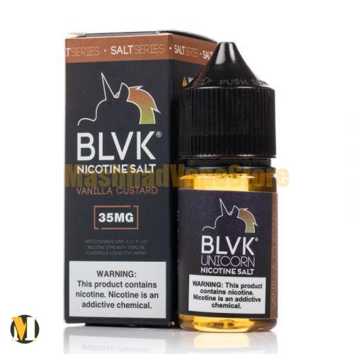 Blvk Unicorn Nicotin Salt Vanilla Custard 30ml (2) سالت وانیل کاستارد بی ال وی کی <br><span>Blvk Unicorn Nicotin Salt Vanilla Custard 30ml</span> - Image 2