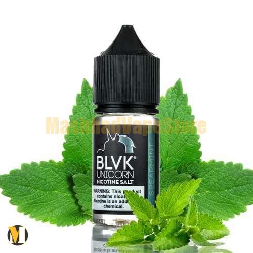 Blvk Unicorn Nicotine Salt Spearmint 30ml (1) سالت نعناع بی ال وی کی <br><span>Blvk Unicorn Nicotine Salt Spearmint 30ml</span> - Image 1