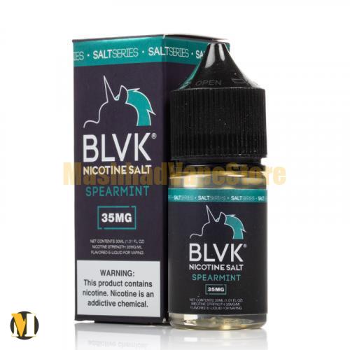 Blvk Unicorn Nicotine Salt Spearmint 30ml (2) سالت نعناع بی ال وی کی <br><span>Blvk Unicorn Nicotine Salt Spearmint 30ml</span> - Image 2