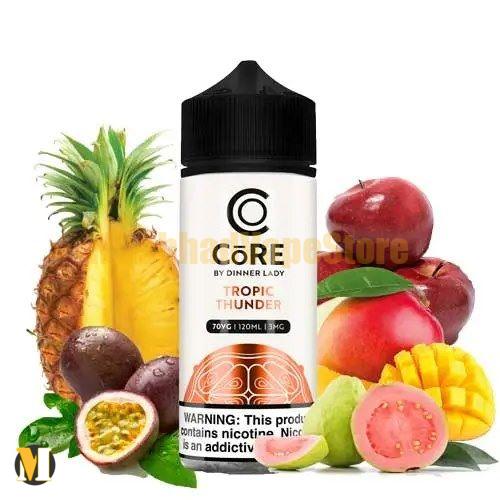 Core By Dinner Lady Tropic Thunder E-Liquid 120ml (1) جویس استوایی کر <br><span>Core By Dinner Lady Tropic Thunder 120ml</span> - Image 1
