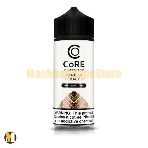 Core By Dinner Lady Vanilla Tobacco E-Liquid 120ml (1) جویس وانیل تنباکو خامه کر <br><span>Core By Dinner Lady Vanilla Tobacco 120ml</span> - Image 2