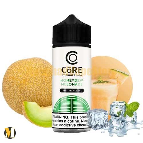 Core by Dinner Lady Honeydew Melonade 120ml (1) جویس لیموناد طالبی کر <br><span>Core by Dinner Lady Honeydew Melonade 120ml</span> - Image 1