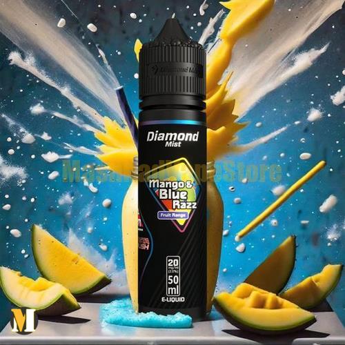 Diamond Mist Mango & Blue Razz Salt Nic 50ml سالت انبه بلوبری دیاموند میست <br><span>Diamond Mist Mango & Blue Razz Salt Nic 50ml</span> - Image 1