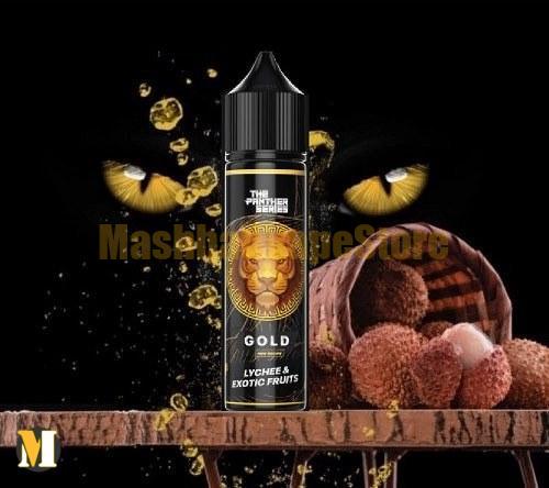 Dr Vape Panter Gold 60ml (1) جویس میکس انبه لیچی گواوا دکتر ویپز <br><span>Dr Vapes Panter Gold 60ml</span> - Image 1