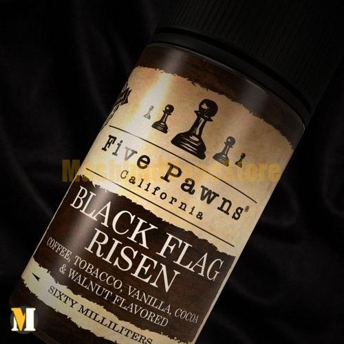 Five Pawns Black Flag Risen (2) جویس تنباکو کاپوچینو خامه گردو فایو پانز <br><span>Five Pawns Black Flag Risen</span> - Image 5