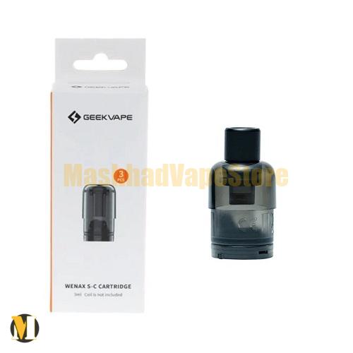 Geekvape Wenax S-C Replacement Empty Pod Cartridge (1) کارتریج ویناکس اس سی گیک ویپ <br><span>Geekvape Wenax S-C Replacement Empty Pod Cartridge</span> - Image 1