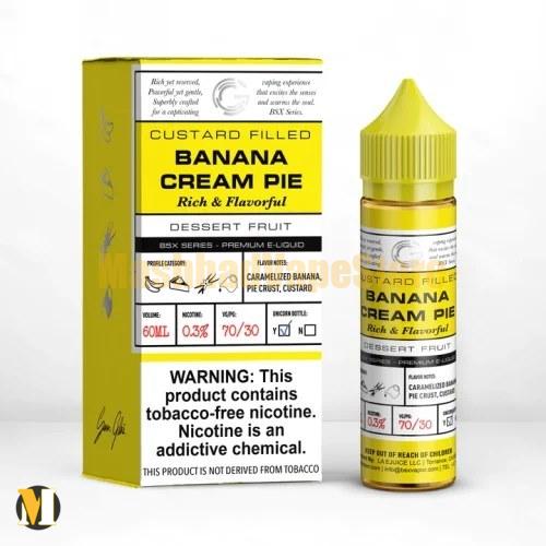 Glas Banana Cream Pie BSX Series E-Liquid 60ml (1) جویس پای کرم موز گلس <br><span>Glas Banana Cream Pie BSX Series 60ml</span> - Image 2