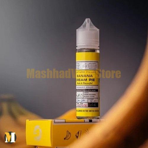 Glas Banana Cream Pie BSX Series E-Liquid 60ml (2) جویس پای کرم موز گلس <br><span>Glas Banana Cream Pie BSX Series 60ml</span> - Image 1