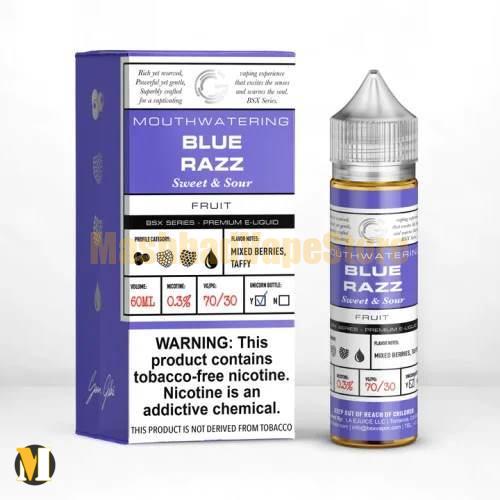 Glas Blue Razz BSX Series E-Liquid 60ml (1) جویس تمشک آبی گلس <br><span>Glas Blue Razz BSX Series 60ml</span> - Image 2