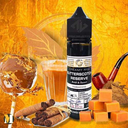 GLAS Butterscotch Reserve 60ml - Tinh Dau Vape My Chinh Hang جویس تنباکو دسر کاراملی گلس <br><span>Glas Butterscotch Reserve BASIX SERIES 60ml</span> - Image 1