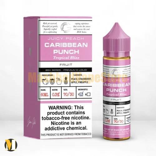 Glas Caribbean Punch BSX Series E-Liquid 60ml (1) جویس آناناس سیب توت فرنگی هلو گلس <br><span>Glas Caribbean Punch BSX Series 60ml</span> - Image 2
