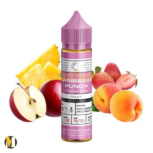 Glas Caribbean Punch BSX Series E-Liquid 60ml (2) جویس آناناس سیب توت فرنگی هلو گلس <br><span>Glas Caribbean Punch BSX Series 60ml</span> - Image 3
