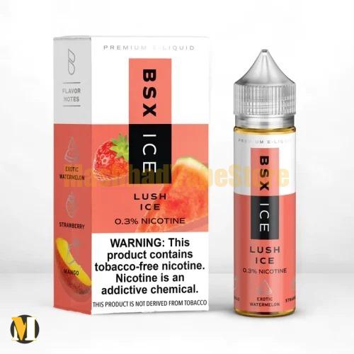 Glas Lush Ice BSX Ice Series E-Liquid 60ml (2) جویس هندوانه توت فرنگی یخ گلس <br><span>Glas Lush Ice BSX Ice Series 60ml</span> - Image 2