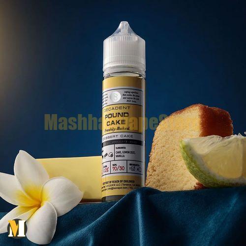 Glas Pound Cake BSX Series E-Liquid 60ml (1) جویس کیک لیمویی وانیل گلس <br><span>Glas Pound Cake BSX Series 60ml</span> - Image 1