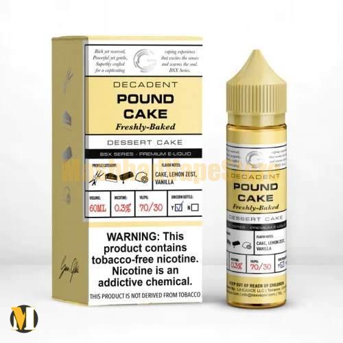 Glas Pound Cake BSX Series E-Liquid 60ml (2) جویس کیک لیمویی وانیل گلس <br><span>Glas Pound Cake BSX Series 60ml</span> - Image 2