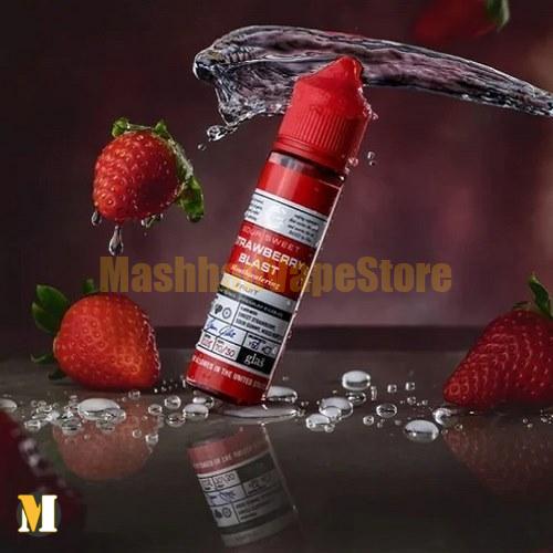 Glas Strawberry Blast BSX Series E-Liquid 60ml (1) جویس بمب توت فرنگی پاستیل گلس <br><span>Glas Strawberry Blast BSX Series 60ml</span> - Image 1