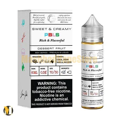 Glas Sweet & Creamy (PBLS) BSX Series E-Liquid 60ml (2) جویس شیرینی خامه ای گلس <br><span>Glas Sweet & Creamy (PBLS) BSX Series 60ml</span> - Image 2