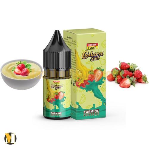 Horny Flava Carmine Custard Salt Nic (1) سالت توت فرنگی کاستارد هورنی <br><span>Horny Flava Carmine Custard Salt Nic</span> - Image 1
