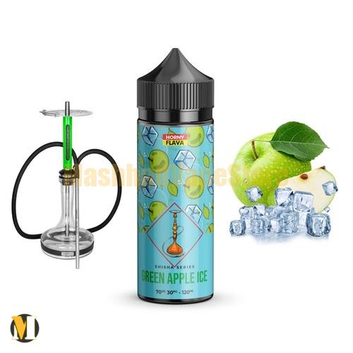 Horny Flava Green Apple Ice (1) جویس قلیان سیب سبز یخ هورنی <br><span>Horny Flava Shisha Green Apple Ice</span> - Image 1