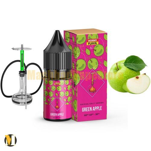 Horny Flava Shisha Green Apple Salt Nic سالت قلیان سیب سبز هورنی <br><span>Horny Flava Shisha Green Apple Salt Nic</span> - Image 1