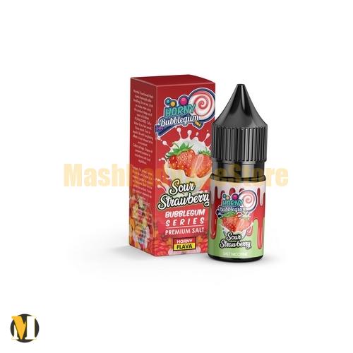 Horny Flava Sour Strawberry Bubblegum Salt Nic (1) سالت آدامس بادکنکی توت فرنگی هورنی <br><span>Horny Flava Sour Strawberry Bubblegum Salt Nic</span> - Image 2