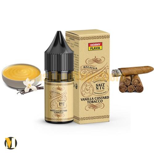 Horny Flava Vanilla Custard Tobacco Salt Nic (1) سالت تنباکو وانیل کاستارد هورنی <br><span>Horny Flava Vanilla Custard Tobacco Salt Nic</span> - Image 1
