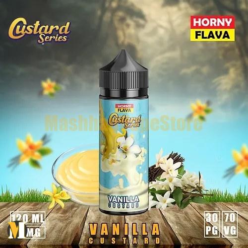 Horny Flava Vanilla Custard جویس وانیل کاستارد هورنی <br><span>Horny Flava Vanilla Custard</span> - Image 1