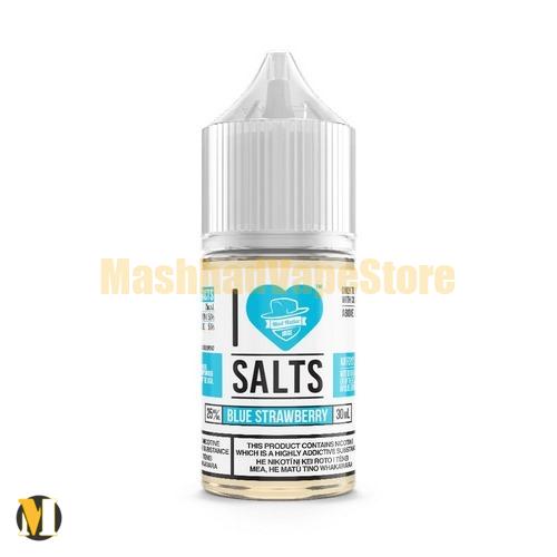 I Love Salts Blue Strawberry SaltNic 30ml (2) سالت توت فرنگی آبی آی لاو سالت <br><span>I Love Salts Blue Strawberry SaltNic 30ml</span> - Image 2