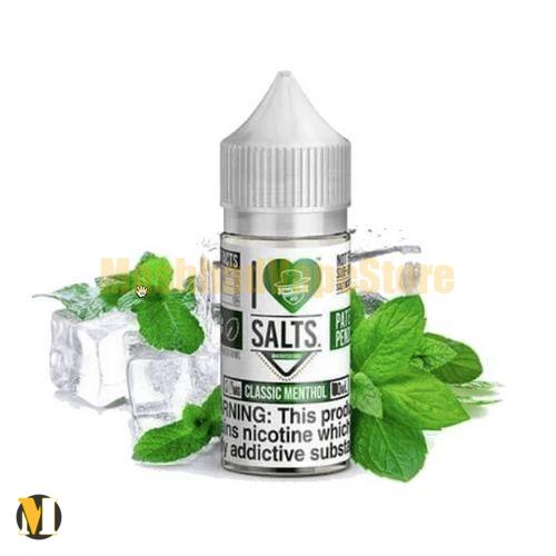 I Love Salts Classic Menthol SaltNic 30ml (1) سالت نعنا یخ آی لاو سالت <br><span>I Love Salts Classic Menthol SaltNic 30ml</span> - Image 1
