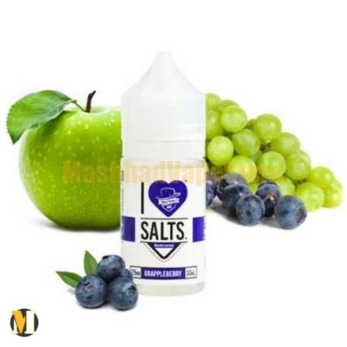 سالت انگور سیب سبز بلوبری آی لاو سالت <br><span>I Love Salts Grappleberry SaltNic 30ml</span>