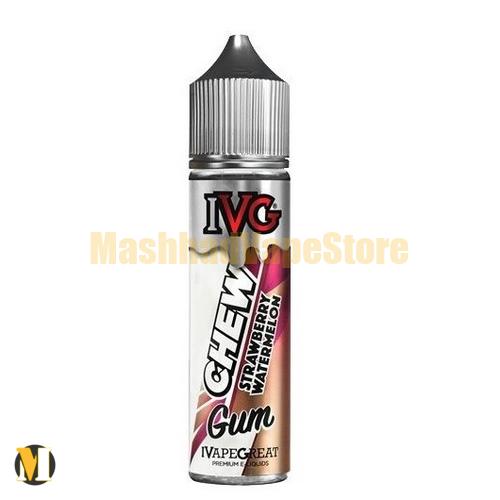 IVG Chew Strawberry Watermelon E-Liquid 60ml (2) جویس هندوانه توت فرنگی آدامس ای وی جی <br><span>IVG Chew Strawberry Watermelon 60ml</span> - Image 2