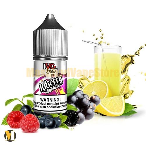 IVG Riberry Lemonade Nic Salt 30ml (1) سالت لیموناد بری ای وی جی <br><span>IVG Riberry Lemonade Nic Salt 30ml</span> - Image 1