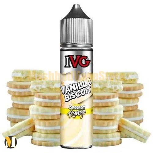 IVG Vanilla Biscuit E-Liquid 60ml (1) جویس بیسکویت وانیلی ای وی جی <br><span>IVG Vanilla Biscuit 60ml</span> - Image 1